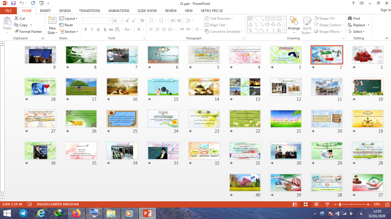 دانلود پاورپوینت نهاد حکومت درس بیست یکم مطالعات اجتماعی پایه نهم